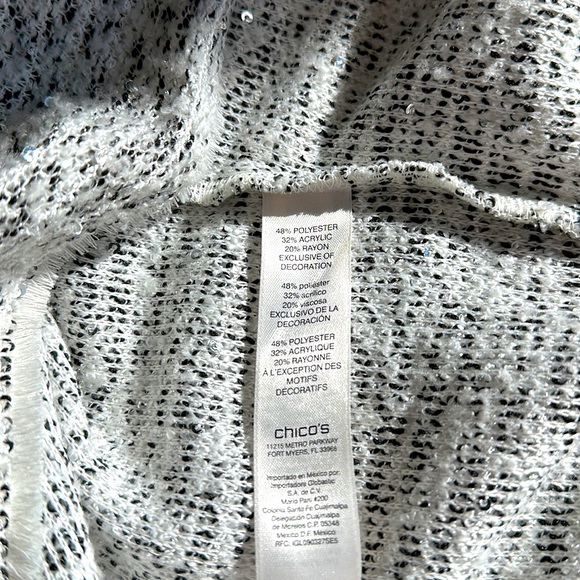 CHICO’S knit sparkly sweater - Picture 11 of 13